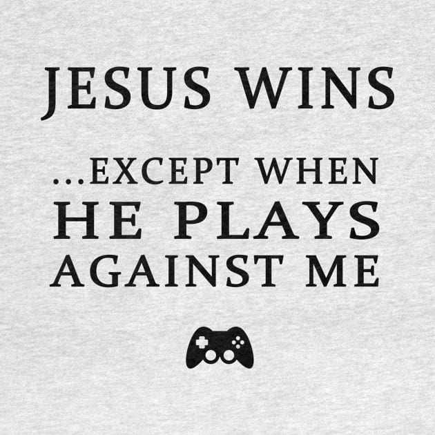 JESUS WINS by candaten